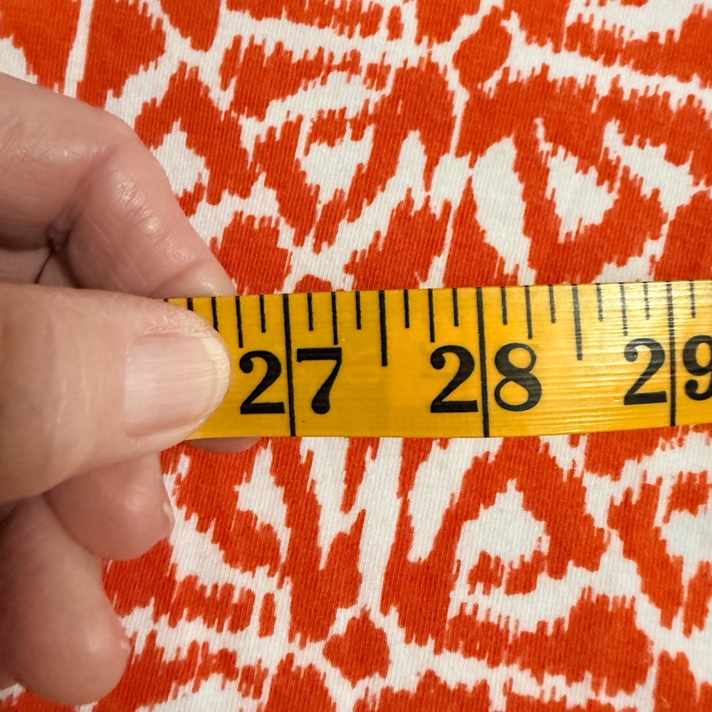 Ruby Rd 3X Embellished Orange White Women's Top - Picture 6 of 6